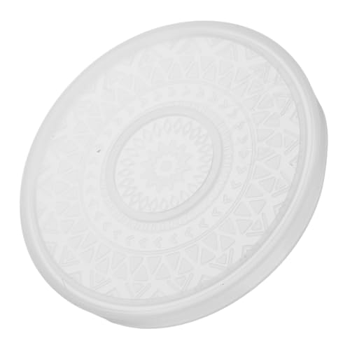 KONTONTY Mandala Silikonform für DIY Untersetzer Vielseitige Gießform für Kunstharz und Heimdekoration Designs für Stilvolle Untersetzer Teiliges von KONTONTY