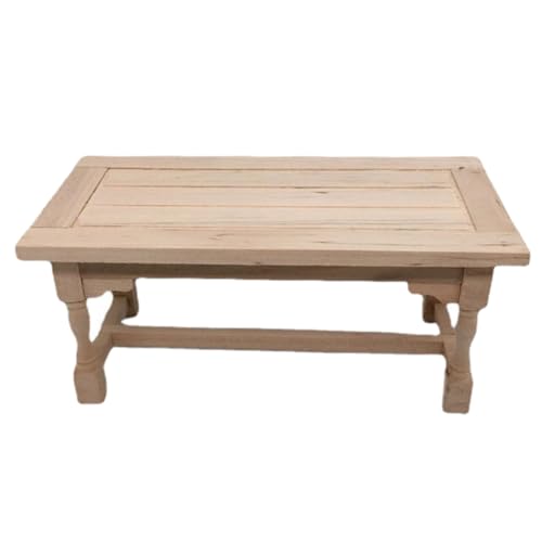 KONTONTY Maßstab Holztisch für Küche Dekorativer Esstisch für Langlebiges Design für Puppenhaus Zubehör KONTONTY Maßstab Holztisch für Küche Dekorativer Esstisch für Langlebiges Design für Puppenhaus Zubehör von KONTONTY