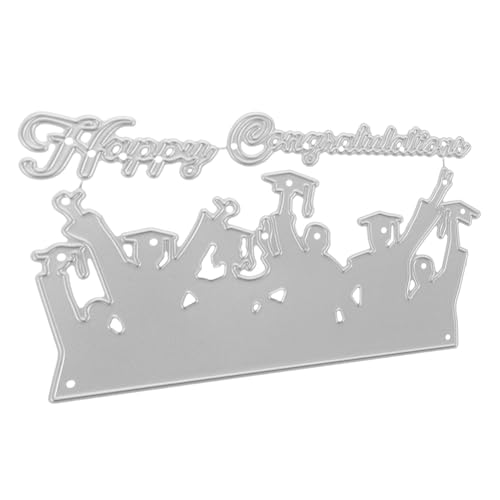 KONTONTY Messerform Für Die Abschlusssaison Stanzformen Zubehör Für Die Kartenherstellung Sammelalbum Ästhetisch Funkeln Gestanzt Dekorativ Schneiden Schneidwerkzeug Silver Kohlenstoffstahl KONTONTY Messerform Für Die Abschlusssaison Stanzformen Zubehör Für Die Kartenherstellung Sammelalbum Ästhetisch Funkeln Gestanzt Dekorativ Schneiden Schneidwerkzeug Silver Kohlenstoffstahl von KONTONTY