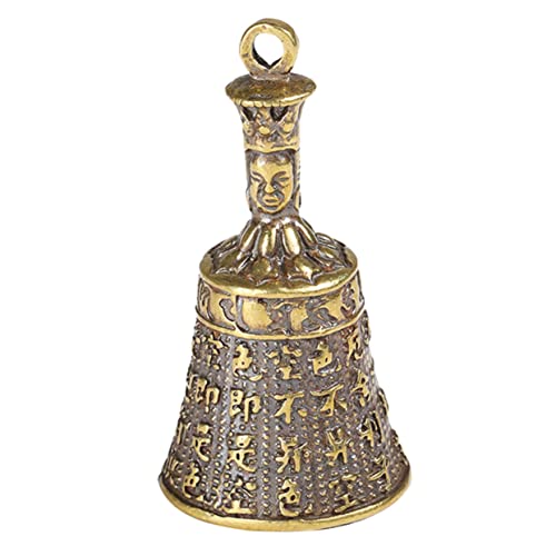 KONTONTY Antike Messingglocke Vintage Pendel Zubehör Für DIY Bastelprojekte Handglocken Für Schlüsselanhänger Auto Deko KONTONTY Antike Messingglocke Vintage Pendel Zubehör Für DIY Bastelprojekte Handglocken Für Schlüsselanhänger Auto Deko von KONTONTY