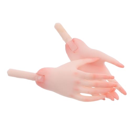 KONTONTY Mini Doll Hands Ersatzteile Kleine Bewegliche Puppenhände für DIY Puppenherstellung Realistische Handteile für Puppenhaus Reparatur und Spielzeughandanschlüsse KONTONTY Mini Doll Hands Ersatzteile Kleine Bewegliche Puppenhände für DIY Puppenherstellung Realistische Handteile für Puppenhaus Reparatur und Spielzeughandanschlüsse von KONTONTY
