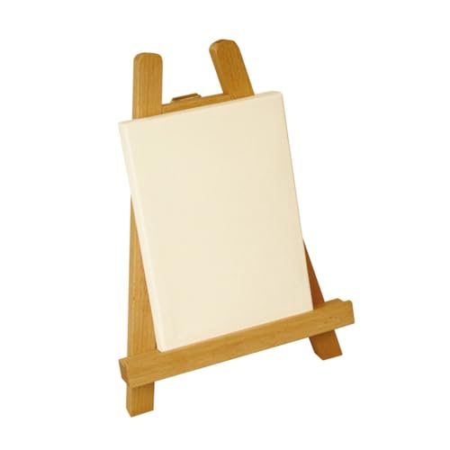 KONTONTY Mini Holz Staffelei Ausstellungsständer für Fotos Gemälde und Kunstwerke Tragbar für Kleine und Anfänger Vielseitig Einsetzbar Langlebig KONTONTY Mini Holz Staffelei Ausstellungsständer für Fotos Gemälde und Kunstwerke Tragbar für Kleine und Anfänger Vielseitig Einsetzbar Langlebig von KONTONTY