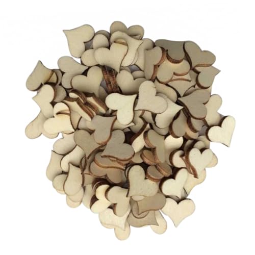 KONTONTY Natürliche Holzscheiben mit Rinde Polierte Holzherzen für DIY Basteln Hochzeitstischdekoration Gastgeschenke Rustikale Hochzeitsdeko Vielseitige Holzscheiben für Kreative KONTONTY Natürliche Holzscheiben mit Rinde Polierte Holzherzen für DIY Basteln Hochzeitstischdekoration Gastgeschenke Rustikale Hochzeitsdeko Vielseitige Holzscheiben für Kreative von KONTONTY