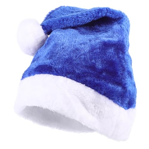 KONTONTY Plüsch-weihnachtsmütze Lustige Partyhüte Frohe Weihnachten Weihnachtsbaum Hut Weihnachtsstirnbänder Weihnachtsbrille Urlaubshut Weihnachtsfeier Liefert Kurzer Plüsch Blue KONTONTY Plüsch-weihnachtsmütze Lustige Partyhüte Frohe Weihnachten Weihnachtsbaum Hut Weihnachtsstirnbänder Weihnachtsbrille Urlaubshut Weihnachtsfeier Liefert Kurzer Plüsch Blue von KONTONTY
