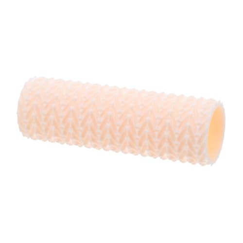 KONTONTY Polymer Clay Texture Roller mit Handgriff Knit Fabric Muster Prägewerkzeug für DIY Schmuckherstellung Vielseitiger Tonroller für Polymer Clay Einfach zu Bedienen für Kunst und KONTONTY Polymer Clay Texture Roller mit Handgriff Knit Fabric Muster Prägewerkzeug für DIY Schmuckherstellung Vielseitiger Tonroller für Polymer Clay Einfach zu Bedienen für Kunst und von KONTONTY