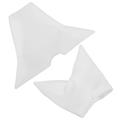 KONTONTY Puppenhemd Elastisch Niedriger Kragen Kurzärmlig Babypuppen-Kleidung Zubehör Weiß Für Puppen von KONTONTY