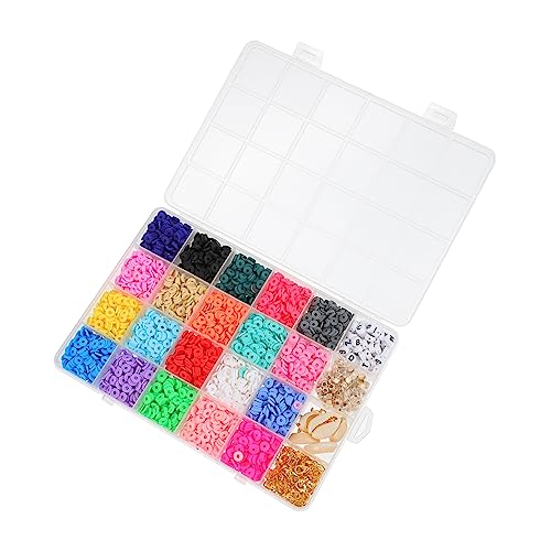 KONTONTY -Raster-Polymer-Tonperlen Farbige Diy-Scheiben und Bastelperlen für Schmuckherstellung KONTONTY -Raster-Polymer-Tonperlen Farbige Diy-Scheiben und Bastelperlen für Schmuckherstellung von KONTONTY