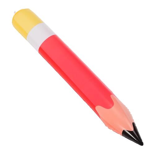 KONTONTY Riesen Luftballon Bleistift Deko für Schule Partys PVC Aufblasbare Bleistift Deko Rot für Klassenraum Geburtstagsfeiern Fotorequisiten KONTONTY Riesen Luftballon Bleistift Deko für Schule Partys PVC Aufblasbare Bleistift Deko Rot für Klassenraum Geburtstagsfeiern Fotorequisiten von KONTONTY