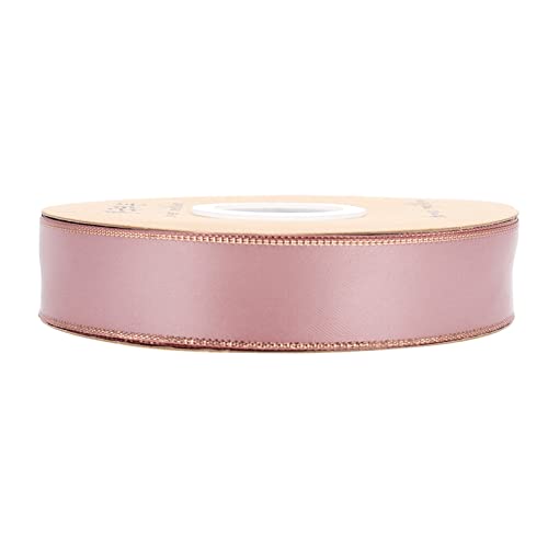 KONTONTY Roségoldenes Satinband Doppeltes Dekoratives Geschenkband für Hochzeiten Bastelprojekte und Verpackungen Leicht und Tragbar Breit Langlebig für Blumenarrangements und KONTONTY Roségoldenes Satinband Doppeltes Dekoratives Geschenkband für Hochzeiten Bastelprojekte und Verpackungen Leicht und Tragbar Breit Langlebig für Blumenarrangements und von KONTONTY