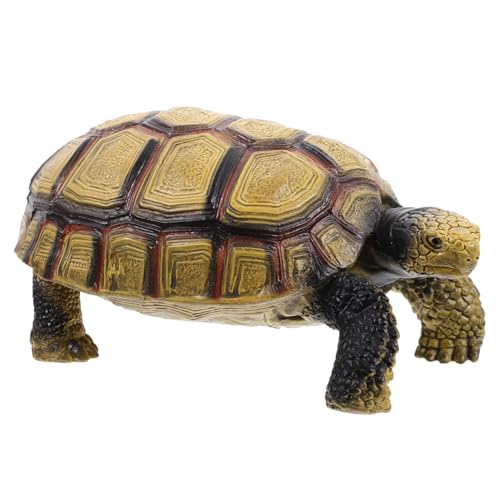 KONTONTY Schildkrötenmodell Lebensechtes Schildkrötenspielzeug Meerestierstatue Tinys Schildkrötenfigur Tortenaufsatz Mit Tiermotiv Simulation Einer Kind Meeresschildkröte Plastik Künstlich von KONTONTY