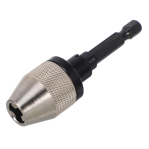 KONTONTY Schlüsselloses Bohrfutter-umrüstwerkzeug, Bereich 0,3–6,5 Mm, 3-backenfutter, Praktischer Sechskantschaft-schnellwechsel-adapter Zum Austausch von KONTONTY