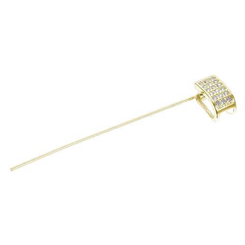 KONTONTY Silber Pendant Verbindungsschließe mit Langstift Schmuckverschluss für Diy Anhänger Vielseitiger Kettenverschluss für und Armbänder von KONTONTY