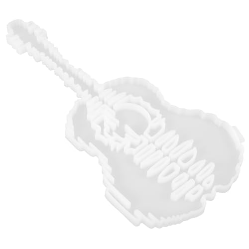 KONTONTY Silikonform Für Epoxidharz Gitarrenform Diy Gussform Zum Basteln Dekorative Ornamentform Mit Glatter Innenseite Für Leichtes Entformen Und Hohe Reißfestigkeit KONTONTY Silikonform Für Epoxidharz Gitarrenform Diy Gussform Zum Basteln Dekorative Ornamentform Mit Glatter Innenseite Für Leichtes Entformen Und Hohe Reißfestigkeit von KONTONTY