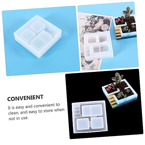 KONTONTY Silikonform DIY Aufbewahrungsbox und Blumentopf Gießform Einfache Manuelle Form Langlebigem Umweltfreundlichem Silikon für Kreative Bastelprojekte und Praktische Dekoration KONTONTY Silikonform DIY Aufbewahrungsbox und Blumentopf Gießform Einfache Manuelle Form Langlebigem Umweltfreundlichem Silikon für Kreative Bastelprojekte und Praktische Dekoration von KONTONTY