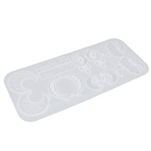 KONTONTY Silikonform Ohrring Anhänger Gießform Flexibel Langlebig Wiederverwendbar DIY Schmuck Basteln Geschenkidee für Kreative Ohrschmuck Herstellung KONTONTY Silikonform Ohrring Anhänger Gießform Flexibel Langlebig Wiederverwendbar DIY Schmuck Basteln Geschenkidee für Kreative Ohrschmuck Herstellung von KONTONTY