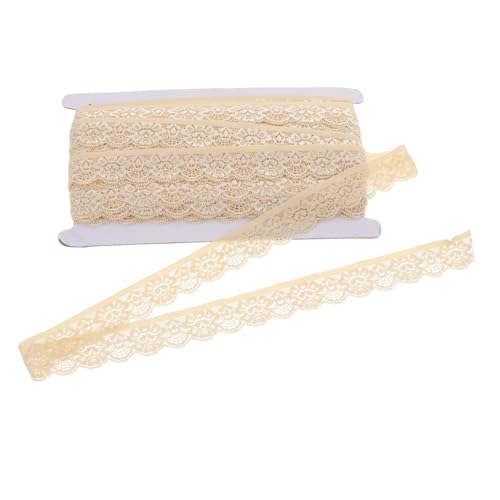 KONTONTY Spitze Schnürsenkel Trimmen Basteln Kleidung Quasten Zum Nähen Hochzeit Stoff Kleiderkanten Selber Machen Nylon von KONTONTY