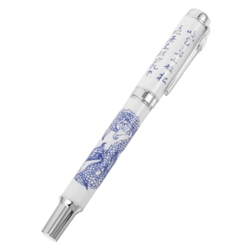 KONTONTY Stahlfeder Füllfederhalter mit Langlebiger Spitze und Tintenabsorbierendem Halter Professioneller Schreibstift für Büro Kalligraphie Reisen und Künstlerische Gestaltung KONTONTY Stahlfeder Füllfederhalter mit Langlebiger Spitze und Tintenabsorbierendem Halter Professioneller Schreibstift für Büro Kalligraphie Reisen und Künstlerische Gestaltung von KONTONTY