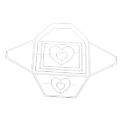 KONTONTY Stanzform für Briefumschläge Robustem Kohlenstoffstahl DIY Schneidwerkzeug für Bastelprojekte für Scrapbooking Einladungen und Geldgeschenke zur Firmung von KONTONTY