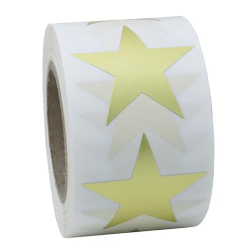 KONTONTY Sticker 1 Rolle 500 Stück Kinderaufkleber Pentagramm-Aufkleber Abziehbilder Halloween- Cartoon-Aufkleber Sicher Für Kinder Nicht Stabil KONTONTY Sticker 1 Rolle 500 Stück Kinderaufkleber Pentagramm-Aufkleber Abziehbilder Halloween- Cartoon-Aufkleber Sicher Für Kinder Nicht Stabil von KONTONTY