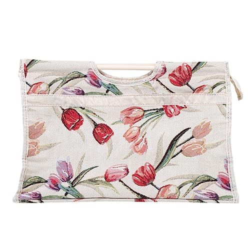 KONTONTY Stricknadeltasche mit Holzgriff Organizer für Häkelnadeln und Aufbewahrungstasche für Strickwerkzeuge für Zuhause und Unterwegs KONTONTY Stricknadeltasche mit Holzgriff Organizer für Häkelnadeln und Aufbewahrungstasche für Strickwerkzeuge für Zuhause und Unterwegs von KONTONTY