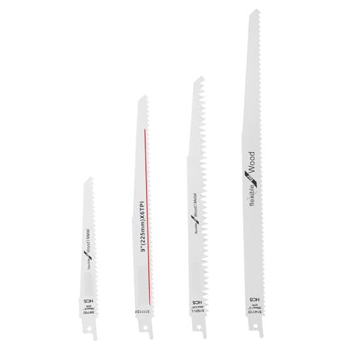 KONTONTY Teiliges Set Reciprosägeblätter Hochkohlenstoffstahl Schnelles Schneiden von Holz und Metall Robust und Flexibel für Präzises Baumschnitt und Metallarbeiten KONTONTY Teiliges Set Reciprosägeblätter Hochkohlenstoffstahl Schnelles Schneiden von Holz und Metall Robust und Flexibel für Präzises Baumschnitt und Metallarbeiten von KONTONTY