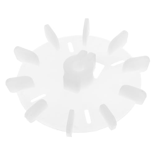 KONTONTY Verstellbare Kunststoffventilatorblätter mit Rückzugloch Robuster Motor für Effektive Kühlung im Desktop Einsatz für Wechselnde Temperaturen und Einfache Lagerung von KONTONTY
