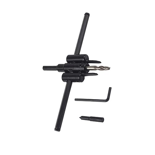 KONTONTY Verstellbarer Holzbohrer aus Langlebiger Legierung Präziser Lochbohrer für Holz Kunststoff und Gipskarton für Heimwerker und Schreinerarbeiten KONTONTY Verstellbarer Holzbohrer aus Langlebiger Legierung Präziser Lochbohrer für Holz Kunststoff und Gipskarton für Heimwerker und Schreinerarbeiten von KONTONTY