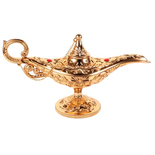 KONTONTY Vintage Dekoration Lampe Zierstück für Partys Tischdekoration Nostalgisches Accessoire für Wohnzimmer Schlafzimmer Büro Yoga KONTONTY Vintage Dekoration Lampe Zierstück für Partys Tischdekoration Nostalgisches Accessoire für Wohnzimmer Schlafzimmer Büro Yoga von KONTONTY