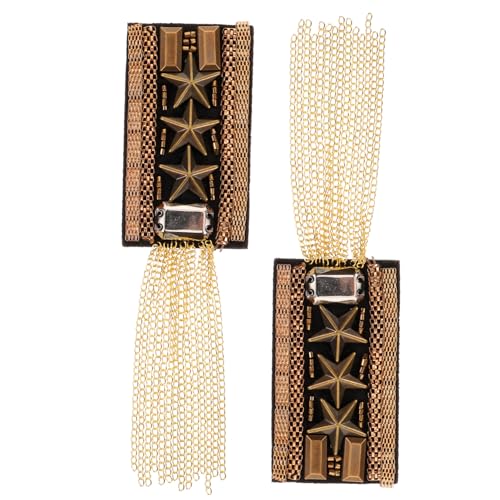 KONTONTY Vintage Schulter Epauletten mit Quasten und Strassbesatz Modische Damen Schulterklappen Feine Verarbeitung Vielseitiges Accessoire für Hochzeiten Partys und Anspruchsvolle Anlässe KONTONTY Vintage Schulter Epauletten mit Quasten und Strassbesatz Modische Damen Schulterklappen Feine Verarbeitung Vielseitiges Accessoire für Hochzeiten Partys und Anspruchsvolle Anlässe von KONTONTY