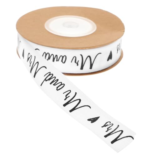 KONTONTY Zartes Baumwoll Geschenkband für Hochzeiten DIY Dekoband für Anlässe Yards Wiederverwendbar Geschenkverpackungen Handwerk und Feierlichkeiten von KONTONTY