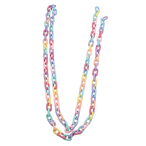 KONTONTY die Kette bag chain schmuckherstellung Geschenkidee brillenkette glasses chain Tasche Kettenriemen Kette für Handwerk schmuck DIY kette abnehmbare Acrylkette armband DIY kette von KONTONTY