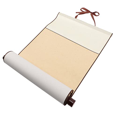 KONTONTY leere Schriftrolle chinesischer Kalligraphiepinsel Japanische Sumi-Schriftrolle Scrollen Sie zum Malen Rollenpapier zeichnen Traditionelle chinesische Malerei Kalligraphiepapier KONTONTY leere Schriftrolle chinesischer Kalligraphiepinsel Japanische Sumi-Schriftrolle Scrollen Sie zum Malen Rollenpapier zeichnen Traditionelle chinesische Malerei Kalligraphiepapier von KONTONTY