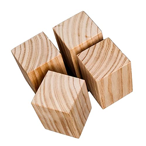 KOOEIN Holzbeine,tischbeine,sofabeine,4X Austauschbare Möbelbeine,für Betten,tv-schränke,schrankfüße,erhöhte Höhe,mehrere Größen,9x9x5cm/3.5x3.5x2in KOOEIN Holzbeine,tischbeine,sofabeine,4X Austauschbare Möbelbeine,für Betten,tv-schränke,schrankfüße,erhöhte Höhe,mehrere Größen,9x9x5cm/3.5x3.5x2in von KOOEIN