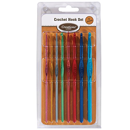 Korbond 8-teiliges Häkelnadelset, Metall, Mehrfarbig, 1,5 x 11 x 21,5 cm, Multi, Assorted Korbond 8-teiliges Häkelnadelset, Metall, Mehrfarbig, 1,5 x 11 x 21,5 cm, Multi, Assorted von KORBOND