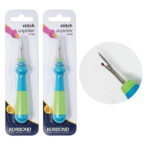 KORBOND 114053 Nahttrenner, blau, 2er-Pack, 2 stück KORBOND 114053 Nahttrenner, blau, 2er-Pack, 2 stück von KORBOND