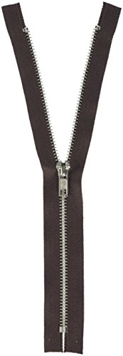Korbond Metall Reißverschluss, 25 cm, braun Korbond Metall Reißverschluss, 25 cm, braun von KORBOND