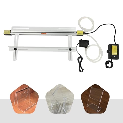 KOROBIE Acryl-Wärmebieaschine, Aluminiumlegierung, Acryl-PVC-Kunststoffbier mit Verstellbarer Halterung, passend for wärmeschrumpfbare Materialien von KOROBIE
