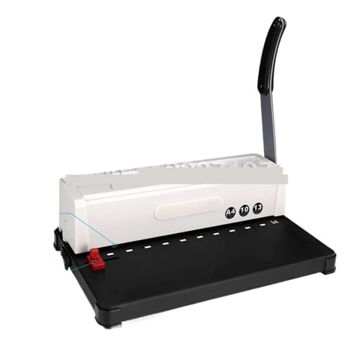 KOROBIE Bindemaschine, 10 Loch Klemme Streifen Bindemaschine Puncher A4 Papier Quadrat Loch Stanzmaschine Büro Datei Bindewerkzeug Für Projekte zu Hause oder im kleinen Büro KOROBIE Bindemaschine, 10 Loch Klemme Streifen Bindemaschine Puncher A4 Papier Quadrat Loch Stanzmaschine Büro Datei Bindewerkzeug Für Projekte zu Hause oder im kleinen Büro von KOROBIE
