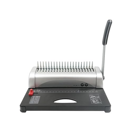 KOROBIE Bindemaschine, A4 Papierbindemaschine Puncher Binder 21 Löcher Bindemaschine 12 Blatt Stanzen 450 Blatt Bindung Büro Home Tools A5 A6 7 Für Projekte zu Hause oder im kleinen Büro KOROBIE Bindemaschine, A4 Papierbindemaschine Puncher Binder 21 Löcher Bindemaschine 12 Blatt Stanzen 450 Blatt Bindung Büro Home Tools A5 A6 7 Für Projekte zu Hause oder im kleinen Büro von KOROBIE