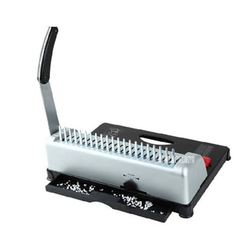 KOROBIE Bindemaschine, B2988 A4 Papierbindemaschine Puncher Binder 21 Löcher Bindemaschine 12 Blatt Stanzen 450 Blatt Bindung Büro Hause Werkzeuge Für Projekte zu Hause oder im kleinen Büro KOROBIE Bindemaschine, B2988 A4 Papierbindemaschine Puncher Binder 21 Löcher Bindemaschine 12 Blatt Stanzen 450 Blatt Bindung Büro Hause Werkzeuge Für Projekte zu Hause oder im kleinen Büro von KOROBIE