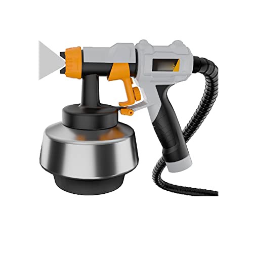 KOROBIE Farbspritzgerät, Elektrische Spritzpistole High Power 1200W Art Emulsion Paint Spraying Machine Paint Wall Spray Machine für Hausanstrich, Autolackierung(Set2) von KOROBIE