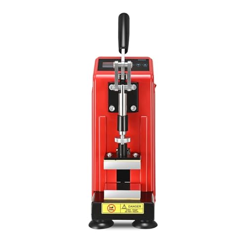 KOROBIE Heißpressmaschine, Transferpresse for Kolophonium, Mini-Hand-Heißpresser 2 x 3 Zoll, 1000 lbs, 400 W, LCD-Digital-Controller, Doppelheizplatte KOROBIE Heißpressmaschine, Transferpresse for Kolophonium, Mini-Hand-Heißpresser 2 x 3 Zoll, 1000 lbs, 400 W, LCD-Digital-Controller, Doppelheizplatte von KOROBIE
