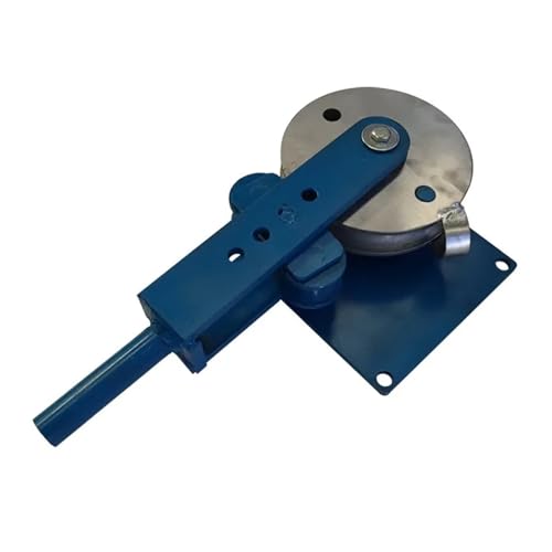 KOROBIE Manuelle Rohrbiegemaschine, Biegemaschinen for Rundrohre und Vierkantrohre aus Stahl, Biege- und Schleifwerkzeuge(16mm Roundx100mm) von KOROBIE