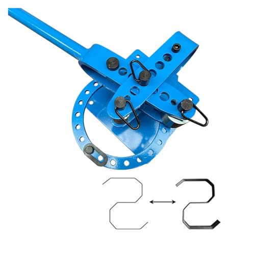 KOROBIE Multifunktionale Metallrohrbiegemaschine, YP-9 Biegewinkel 0-200 Grad Mehrwinkelbiegemaschine mit Form von KOROBIE