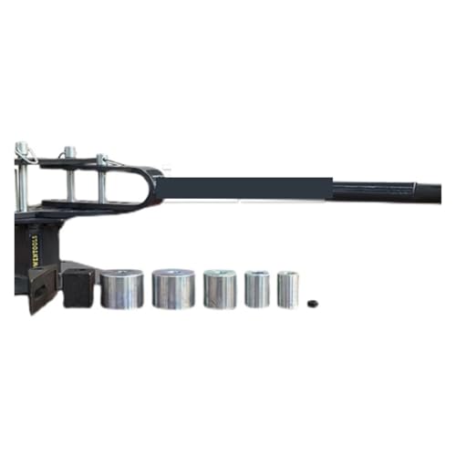 Metallbiegemaschine, YP-9 Multifunktionale Stahlrohrbiegemaschine mit verschiedenen Radien, Ganzstahlkörper mit 10 Formen von KOROBIE