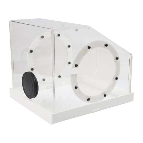 Staubschutzhaube, Staubbox, 1 Stück Schleif- und Polierbox, Läppschutzausrüstung, Laborbedarf, Werkzeuge Zum Schleifen, Polieren, Schneiden, Bohren von KOROBIE