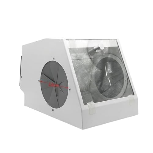 Staubschutzhaube, Staubbox, Box-Sandstrahlmaschine, Schleifvakuumabdeckung Aluminiumoxid-Sandstrahl-Gravierbetriebsbox Zum Schleifen, Polieren, Schneiden, Bohren(Dust box) von KOROBIE