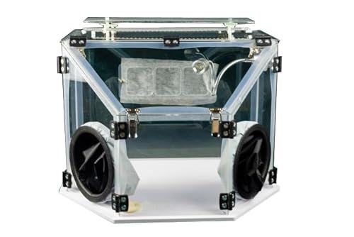 Staubschutzhaube, Staubbox, Schleifen Versielte Lüfterlose Schleifbox dichte Box Zum Schleifen, Polieren, Schneiden, Bohren(Upgraded version advanced light) von KOROBIE