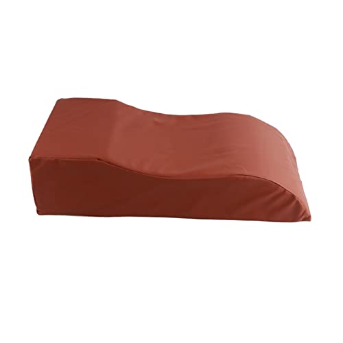 KOSDFOGE Soft and Confortable Foam Cushion Leg Elevation Back Lumbar Relief Support Pillow White 60.5 * 28 * 15cm (Coffee Color) von KOSDFOGE