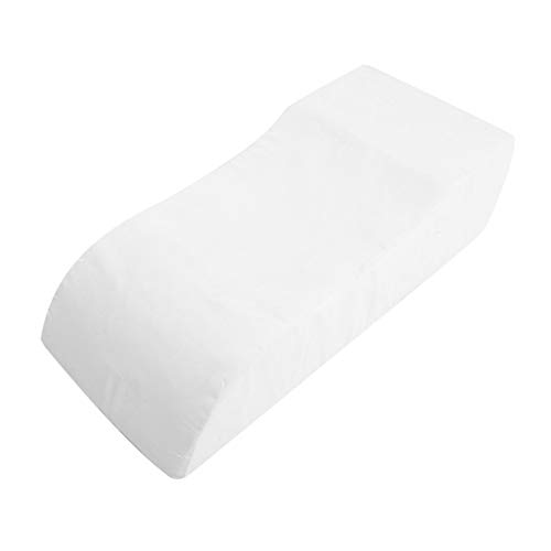 KOSDFOGE Soft and Confortable Foam Cushion Leg Elevation Back Lumbar Relief Support Pillow White 60.5 * 28 * 15cm (White) von KOSDFOGE